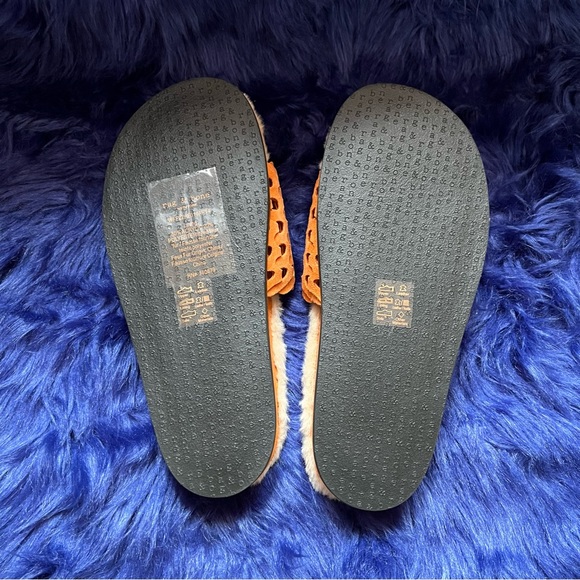 New! RAG & BONE Bailey Faux Shearling Lined Slippers Slides - Picture 8 of 9